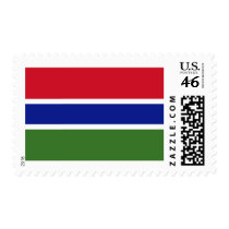 Gambia Flag postage by sergemayifuila Gambia Flag postage