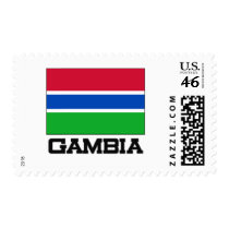 Gambia Flag postage by tshirtshirts Gambia Flag postage