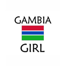GAMBIA GIRL t-shirts