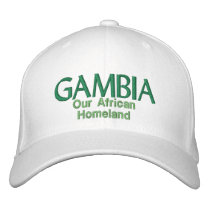 GAMBIA,Hat by Africankoko embroidered hats