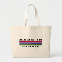 Gambia hizo en diseños bolsas