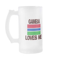 Gambia Loves Me mugs