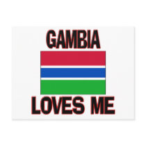 Gambia Loves Me postcards