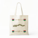 Gambia Map Flag Border Bag