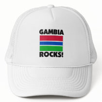 Gambia Rocks hats by flagshirt Gambia Rocks hats