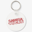 Gambia Rocks keychains by worldtees Gambia Rocks keychains