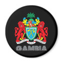 Gambian Emblem magnets
