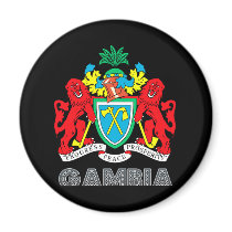 Gambian Emblem magnets by FlagStore Gambian Emblem magnets