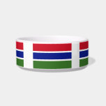 Gambian Flag pet bowls