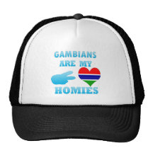 Gambians are my Homies Mesh Hats