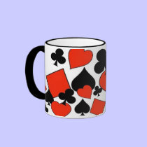 Gamblers 4 Suits mugs