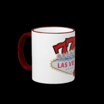 Gambler's Favorite Las Vegas Ringer T Mug