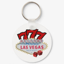 Gambler's Las Vegas Lucky Keychain! by vegasdusoleil Gambler's Las Vegas Lucky Keychain!