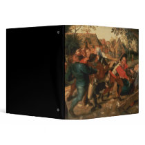 Gamblers Quarrelling 3 Ring Binder