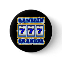 GAMBLIN GRANDPA PINBACK BUTTON