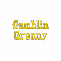 Gamblin Granny embroidered shirts by MissMissyLue Gamblin Granny embroidered shirts