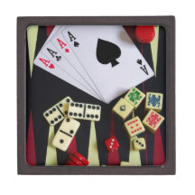Gambling casino gaming pieces premium jewelry boxes