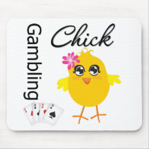 Gambling Chick Mousepads