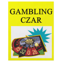 GAMBLING czar joke flyers