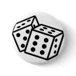 gambling dice cubes casino buttons