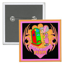 Gambling Mom Buttons buttons