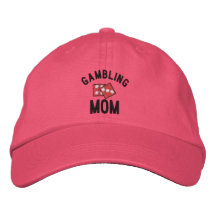 Gambling Mom Embroidered Hat
