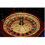 Gambling, roulette acrylic cut outs