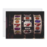 Gambling, slot machines invitation