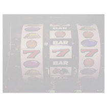 Gambling, slot machines custom letterhead