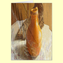 Gamboge Pitcher Fine Art Greeting Card cards