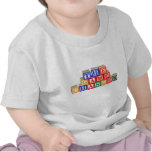 Game Changer Building Block Letters t-shirts