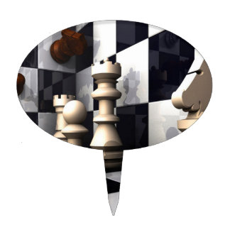 Chess Piece Cake Toppers | Zazzle