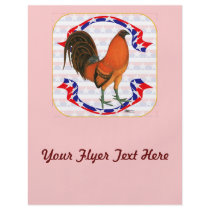 Game Cock Stars and Stripes Full Color Flyer