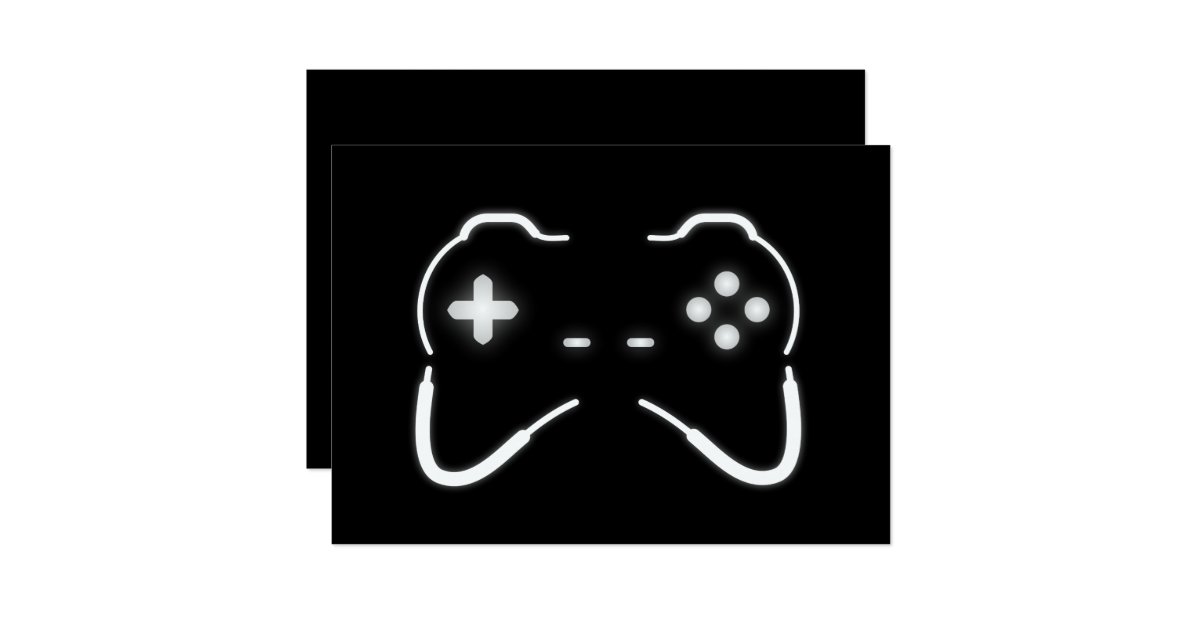 Game Controller Card Zazzle