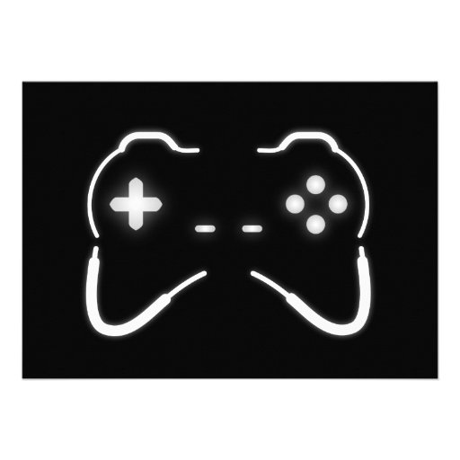 Game Controller Personalized Invitation