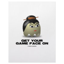 Game Face Geisha (Retro Avatar) letterhead