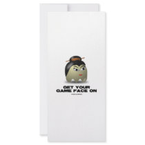 Game Face Geisha (Retro Avatar) Custom Rack Cards