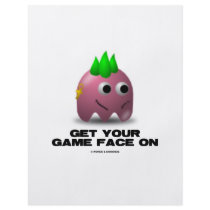 Game Face Punk (Retro Avatar) flyers