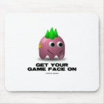 Game Face Punk (Retro Avatar) Mouse Pads
