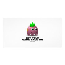 Game Face Punk (Retro Avatar) photo cards