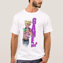 Game Girl t-shirts by JoePekar Game Girl t-shirts