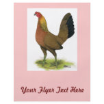 Game Hen:  Pea-combed flyers