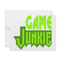 Game Junkie Invitation
