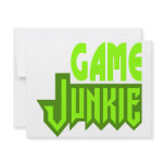 Game Junkie Invitation