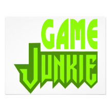 Game Junkie Invitation