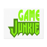 Game Junkie postcards