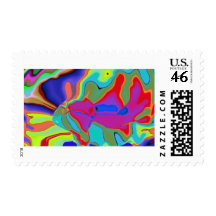 Game model fantasy postage stamps