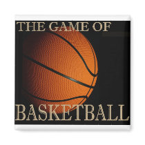 Game of Baskets Fridge Magnet
