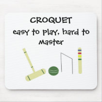 Game of Croquet mousepads