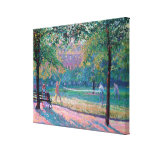 Game of Tennis Canvas Print